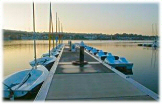 Lake MV at dusk