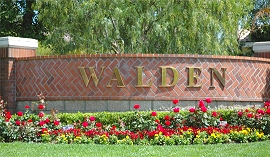 The community of Walden, in Trabuco Canyon, CA