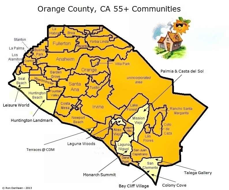 OC 55 plus communities