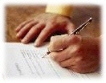 Signing the lease-option contracts