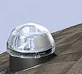 Roof mounted collector dome