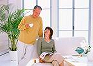 Older couple getting financing