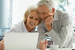 Couple studying terms and definitions