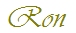 Ron signature