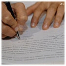 Signing a lease