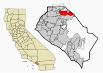 The city of Yorba Linda in North Orange County, CA